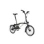 Brompton C Line Explore Mid Bar 6 speed with Rack in Black Lacquer
